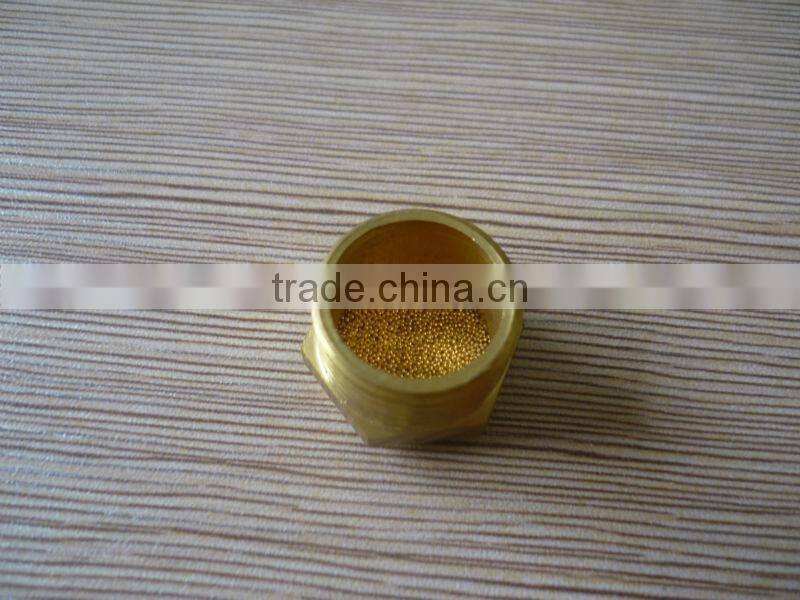 Pneumaic muffler,male threade air Silencer, Brass fitting