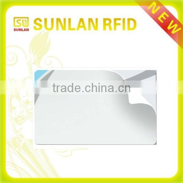 5x5 White inkjet printing PVC sheets for plastic cards ID NFC smart card