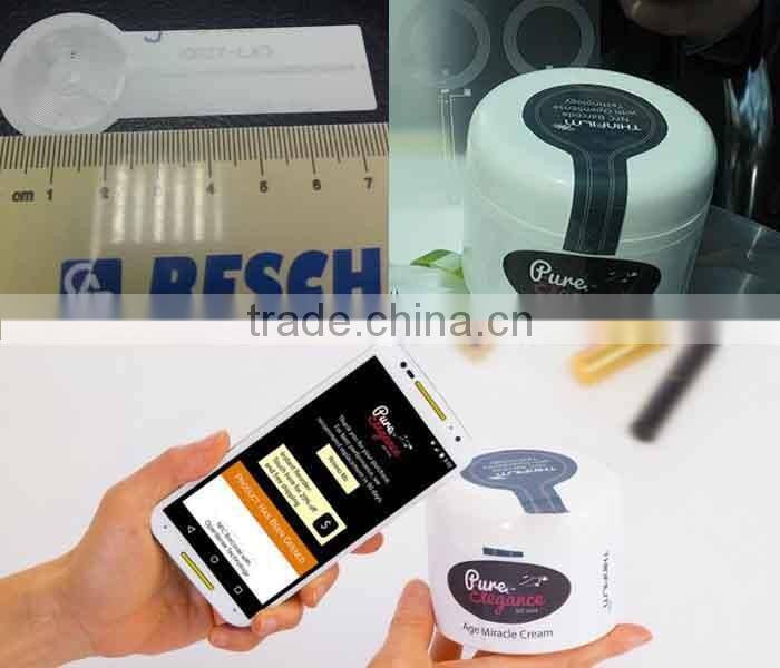 Customized NFC Barcode Printable Anti-Fake Sticker for Cosmetic Tracking
