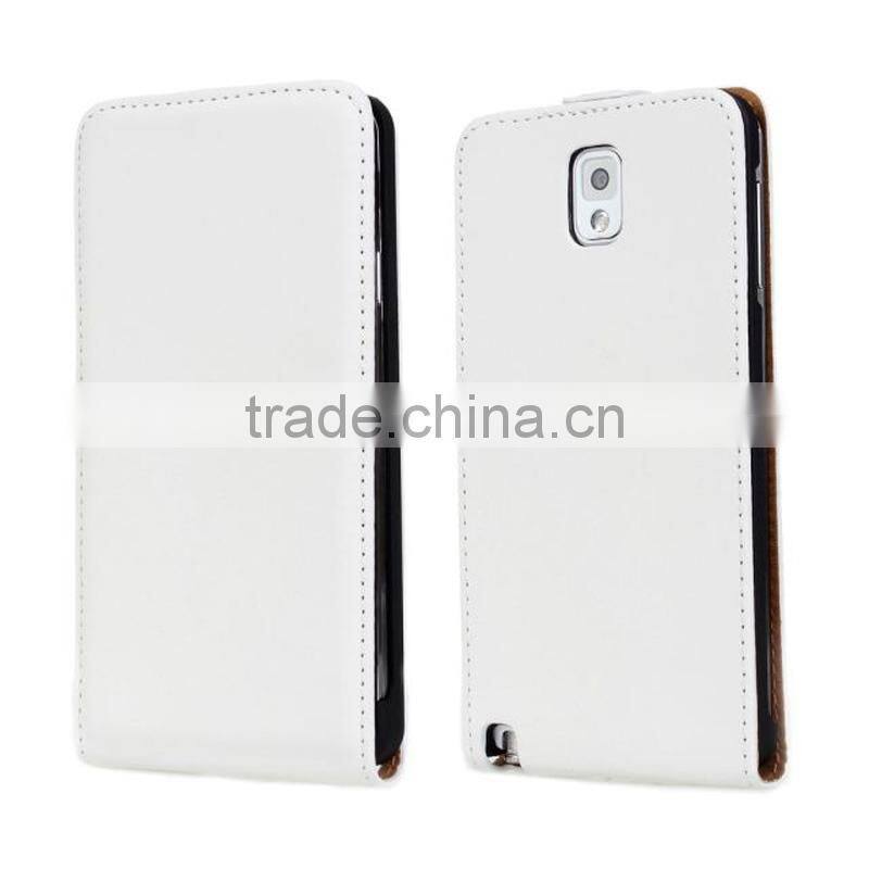 leather flip mobile phone case For samsung galaxy note3 N9000 PU with stand