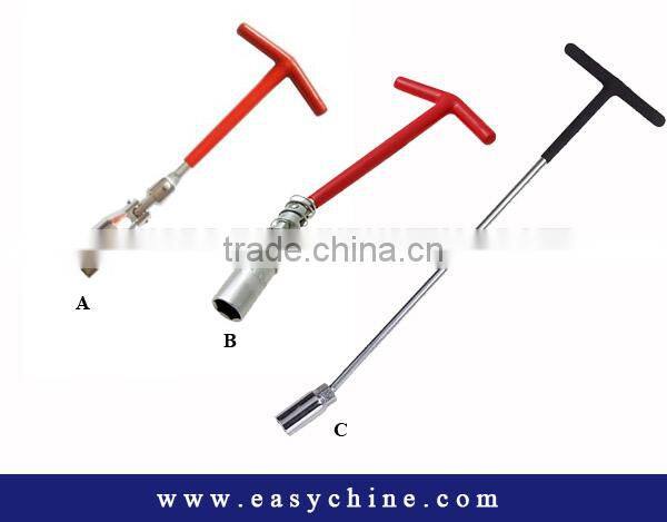 T-Handle Chrome-plated Spark Plug Wrench
