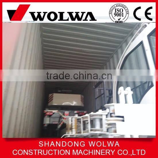telescopic section boom 8 ton truck crane