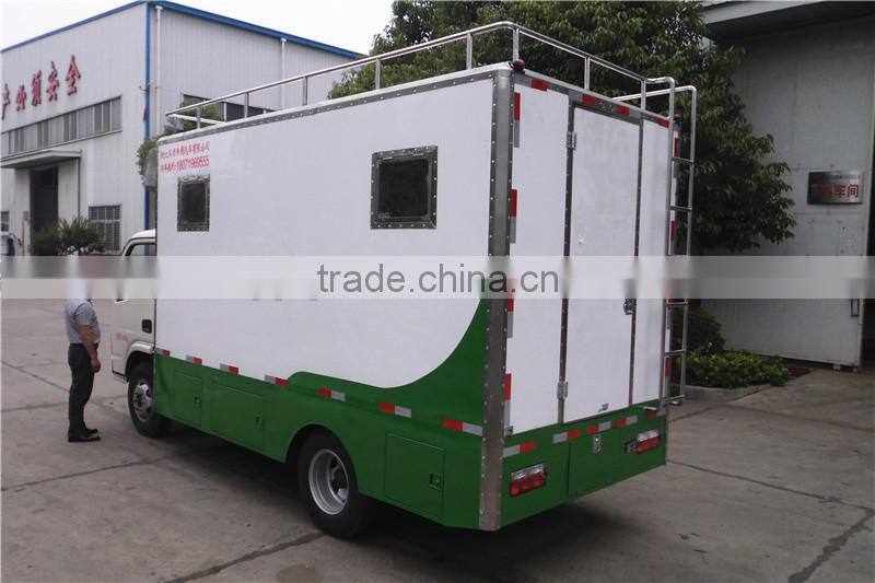 2016 hot selling fibreglass outdoor mobile snack truck