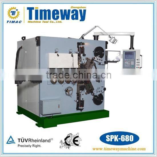 Six-axis Full-Automatic CNC Press Spring Machine (Automatic Wire Spring)