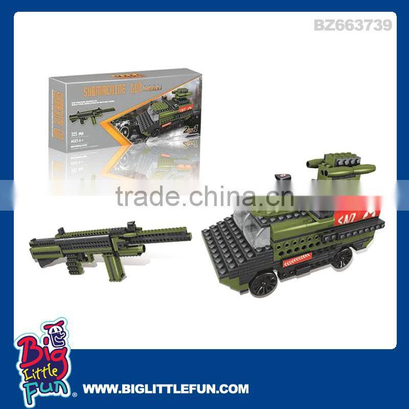 Military toys play set,toy gun military and fighter plane toy block
