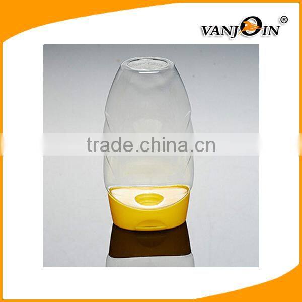 300ml plastic Cap Clear round PET Cosmetic Plastic Jars