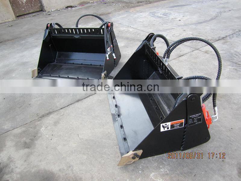 HCN mini 0104 series mini skid steer loader 4 in 1 bucket