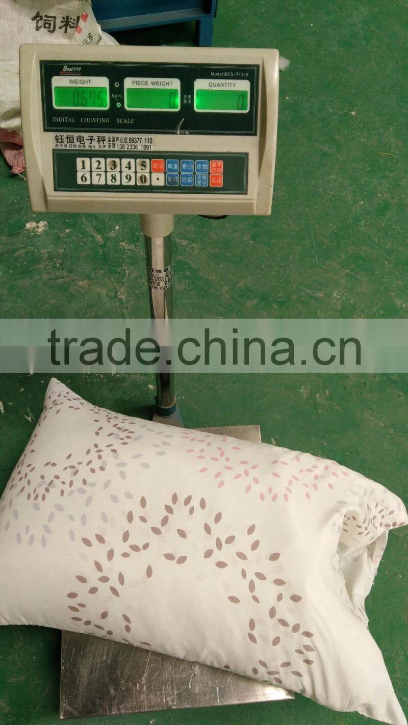 pillow&cushion automatic weighing&filling line