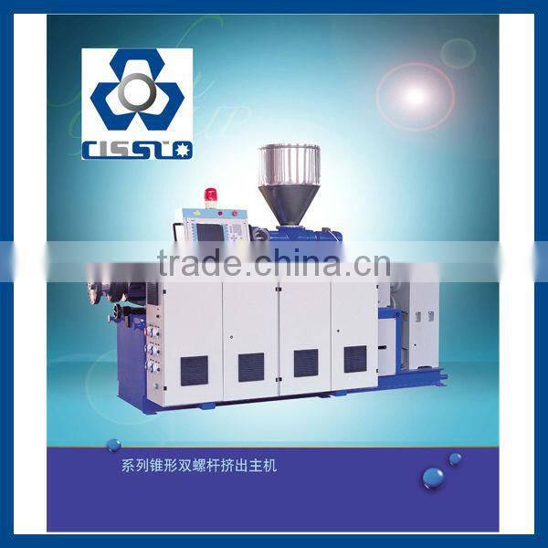 Good Quality CE Standard Conical Twin Screw Extruder