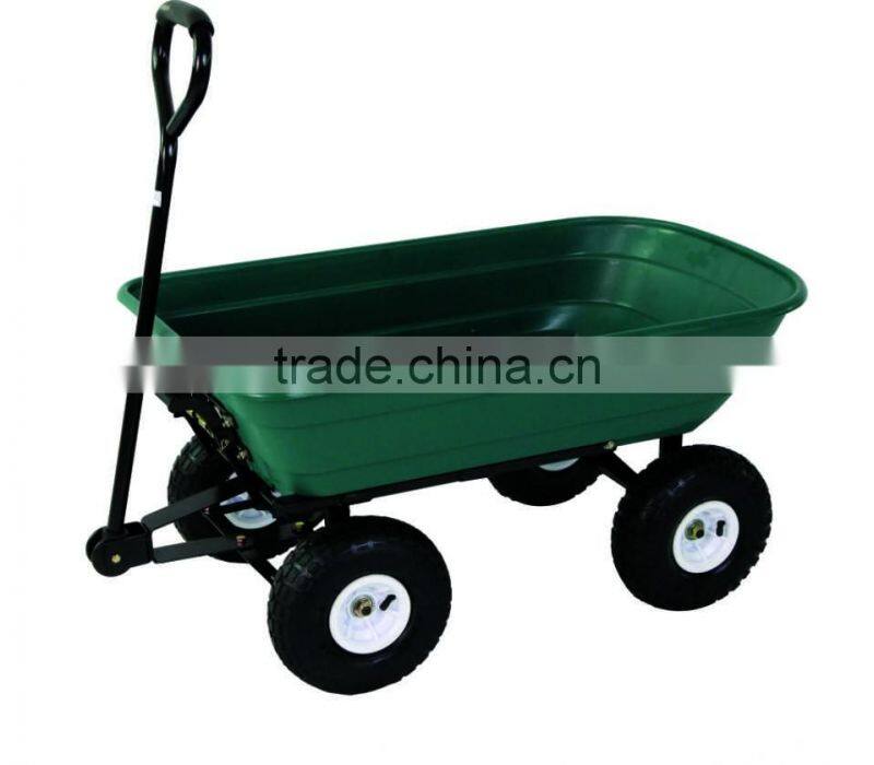 with plastic tray Garden Cart TC4253 136KG