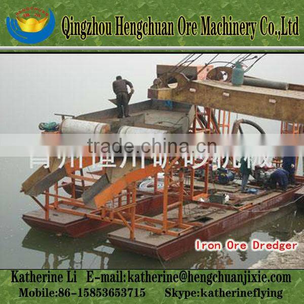 Iron Sand Mining Dredger Ship with Magnetic Separator