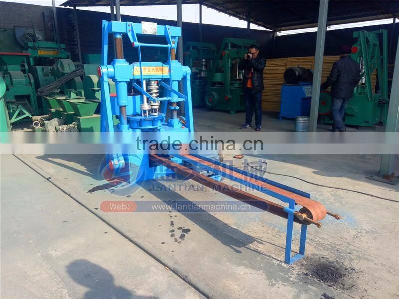 High strength shape variablei shisha charcoal brick briquette machine from Lantian