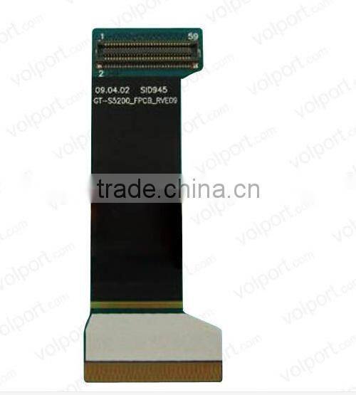 Most Popular Mobile LCD Refurbishing flex cable for samsung s5200