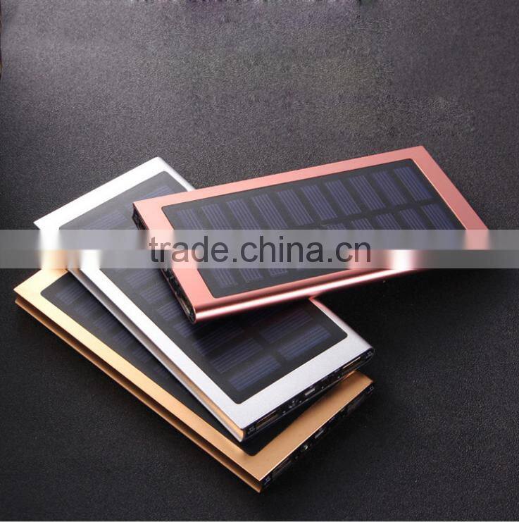 20000 mah extrathin solar power bank 2000mah