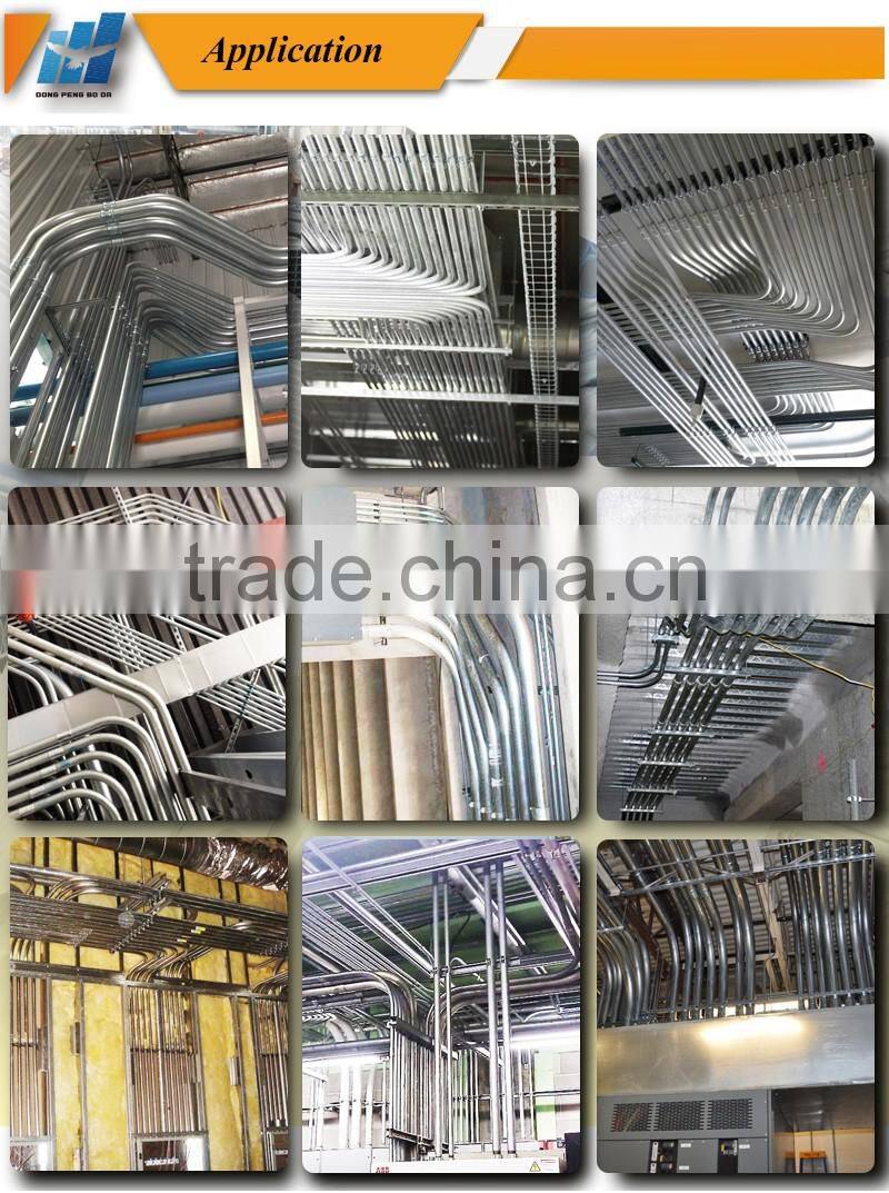 zinc galvanized steel pipe emt pipe
