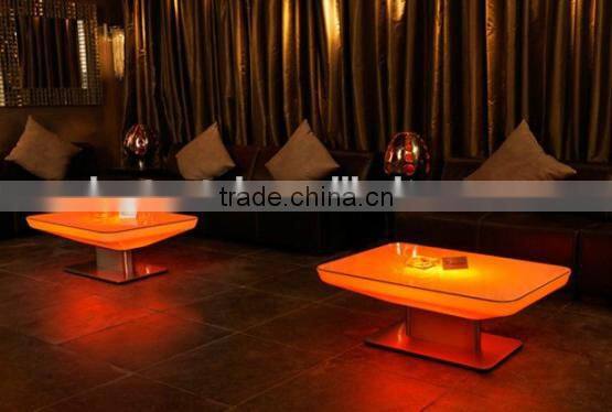 illuminated remote control battery operate led bar stool