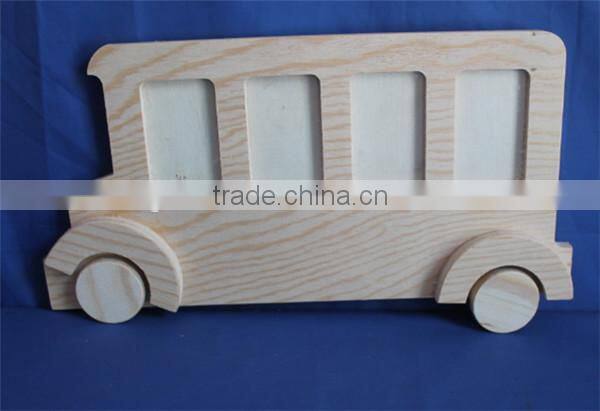 new design heart shaped daughter love wooden photo frame