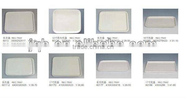 CHEAP MELAMINE SERVING TRAY OF 100% MELAMINE MATERIAL PASSING SGS CERTIFICATE