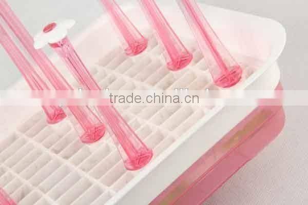 Square shaped plastic cup holder