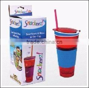 snack drink snackee cup