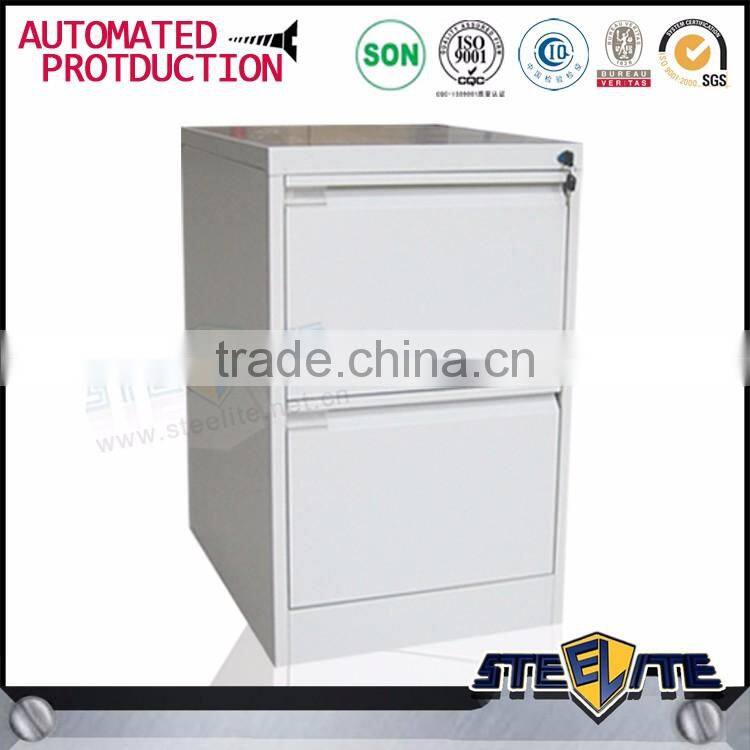 Steelite metal storage cabinet lockable 2 drawer filing cabinet