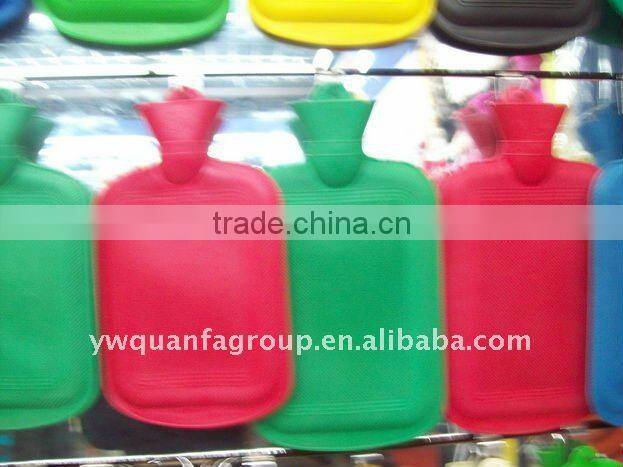 Rubber hot water bag