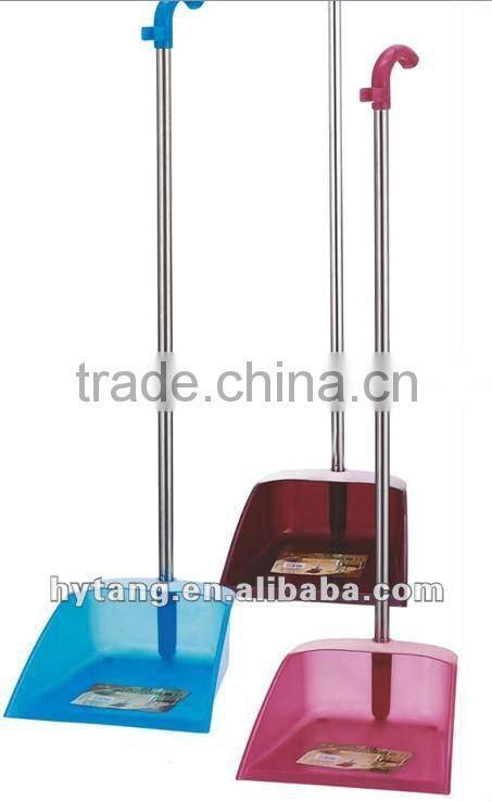 plastic long handle dustpan