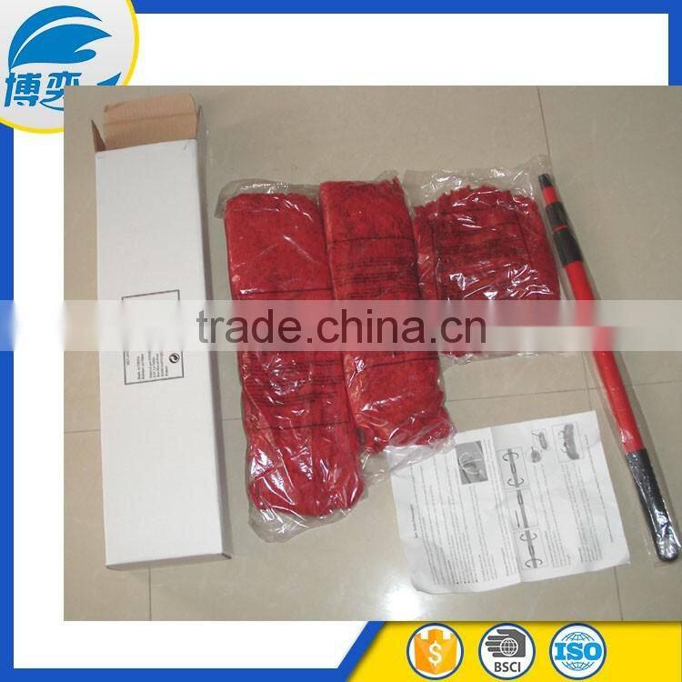 supper floor cotton refill flexible cleaning mop with brush set