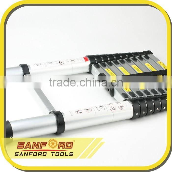 Leapair 12.5ft Telescoping Ladder Aluminum Telescopic Extension Tall Multi Purpose