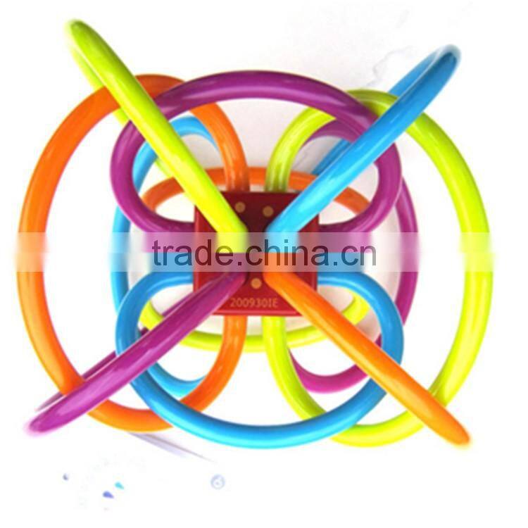 wholesale baby teether toy winkel rattle baby teeth rattle toys