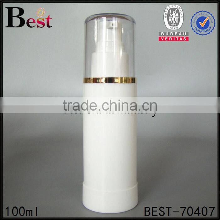 2017 high quality 50ml plastic spray bottle white color plastic spray bottle round shape plastic spray bottle with white pump