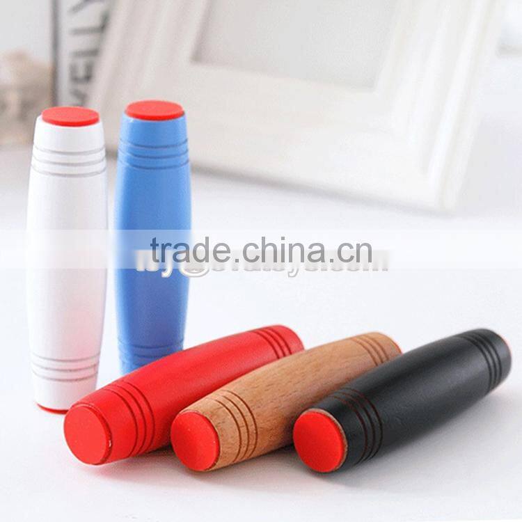 Amazing desk toy flip toys wooden tumbler stick for kids W01A213-S