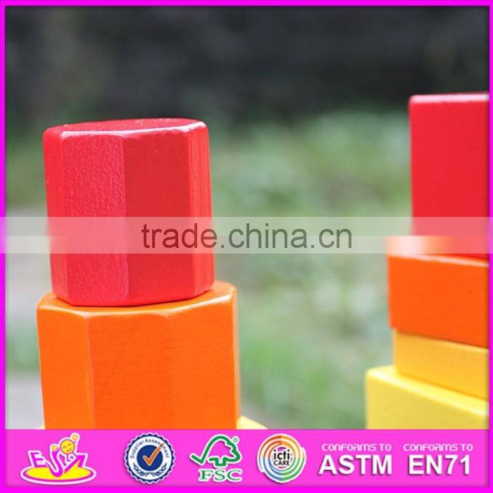 2016 new design children educational wooden shape sorter toy W13D130