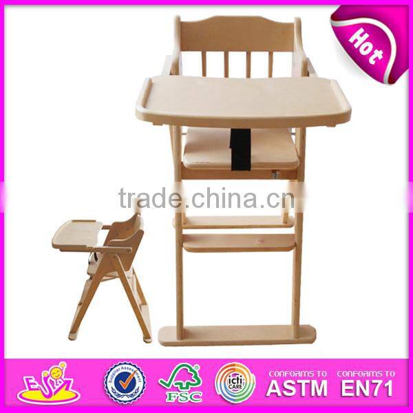 Wholesale wooden Baby Chair,comfortable wooden toy baby feeding chair,cheap baby feed chair dining chair W08F034