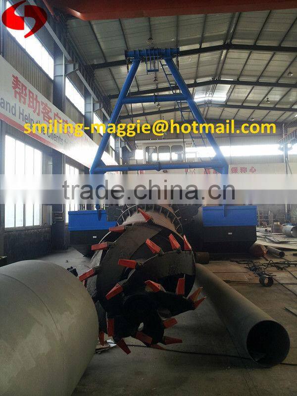 non-propelled cutter head suction dredger