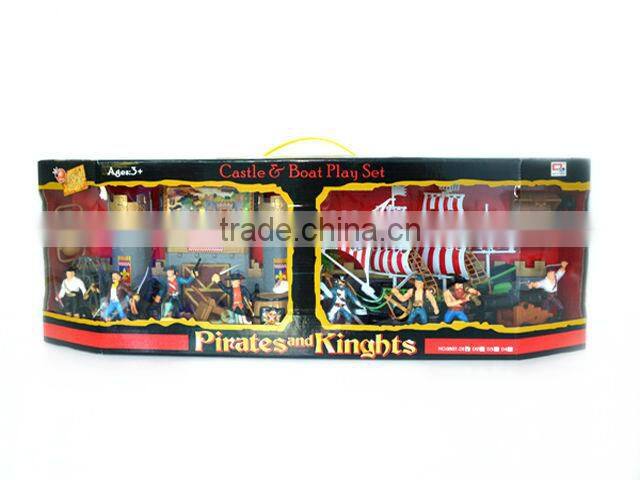Plastic Pirate Toys For Kids/Pirate Set With Music And Light