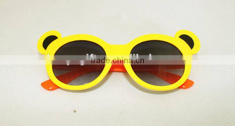 Cute Panda-Shape Glasses Kids Sun Glasses Fashionable Plastic Sunglasses