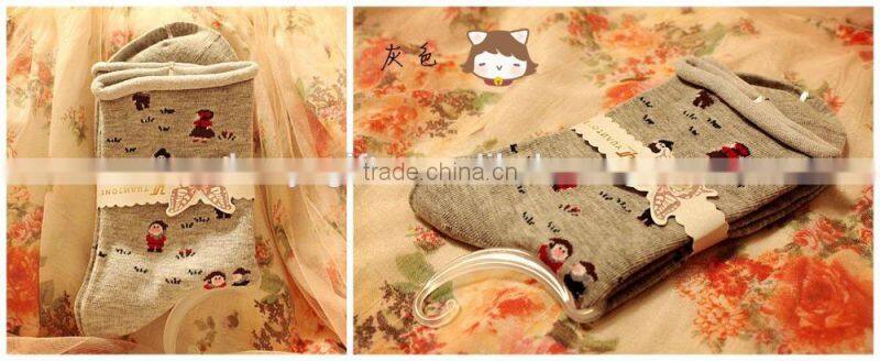Custom Print Christmas Socks Winter Cotton Socks Wholesale