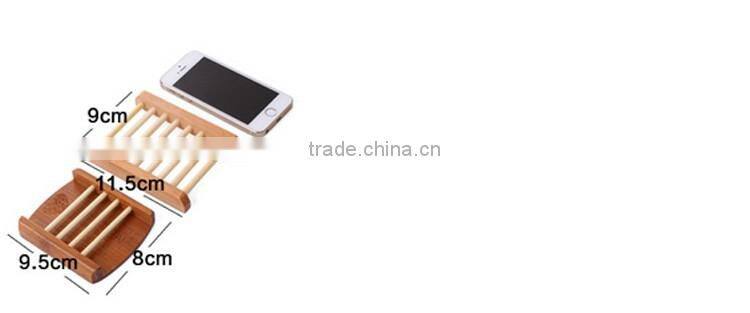 Hote sale creative cute bamboo soap box