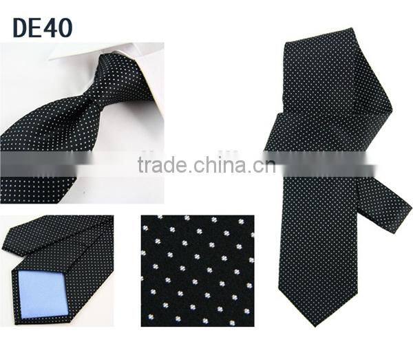HD3-T117 High quality New design natural silk men's woven neck tie