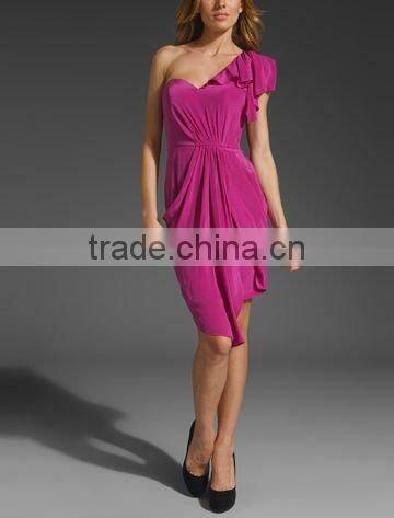 12DR032 Nice new design cotail dresses for summer