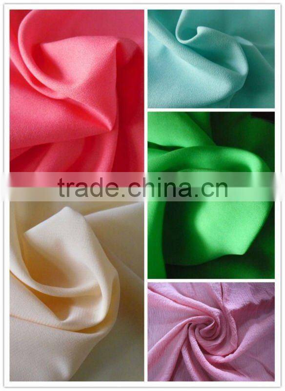 100%polyester chiffon fabric soft chiffon fabric