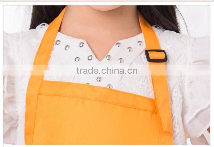 Apron,Polyester Kid Apron Children Apron