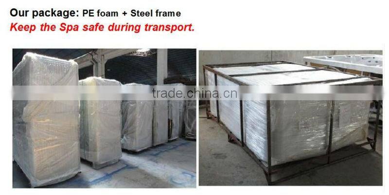 Hydro massage air jet massage outdoor spa hot tub