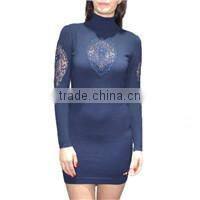 Latest Dress Designs Apparel Sexy Dress Woman Cashmere Sweater
