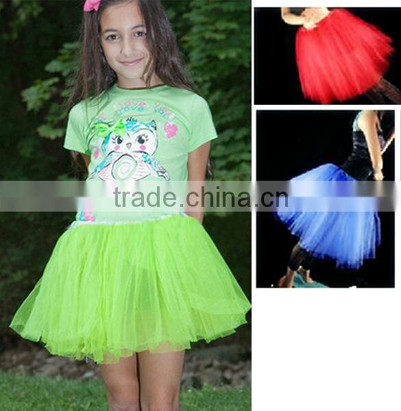 Girl Kids Teens Girls Tutu Party Ballet Dancewear Dress Skirt Pettiskirt Costume SV012642 #