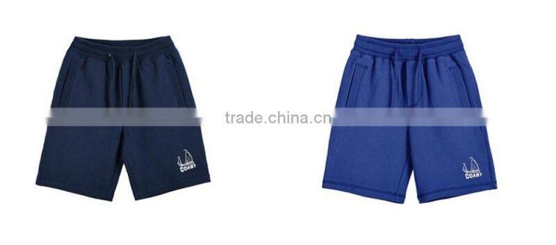 Hot sale summer 100% cotton short for boys