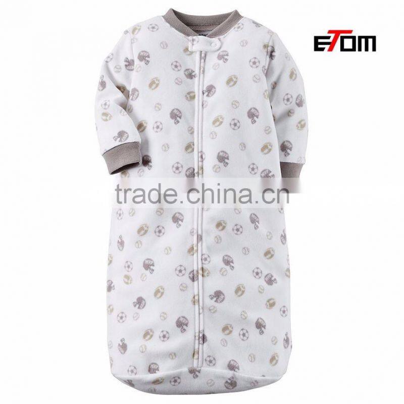 1519 OEM Baby clothes newborn boys velutum print baby Infants clothing& Baby Boy Carter's Sporty Fleece Sleep Bag