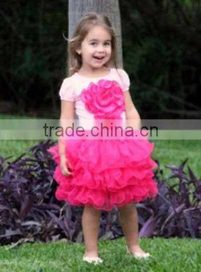 2016 pink and white Lovely Baby Girls Super Fluffy Chiffon Pettiskirt Fashional Girl's Multi Colors Pettiskirts wholesale