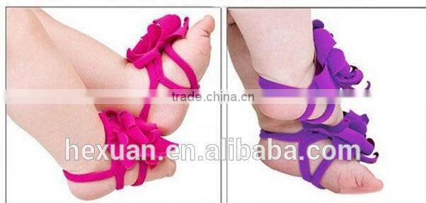 Cute Flower Feet Toddler Shoes Barefoot Blooms Ring Sandals Baby Infant Girl